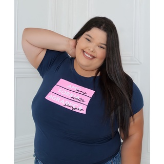 Kit 10 Blusa Camiseta Tshirt Plus Size Feminina G3 veste até 50/52