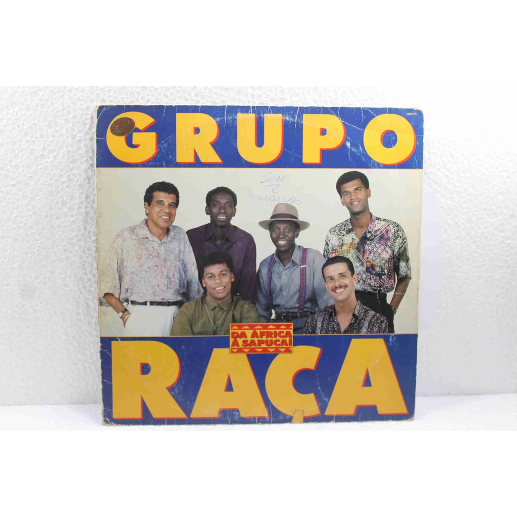 Lp Vinil - Grupo Raça - Da Africa a Sapucai