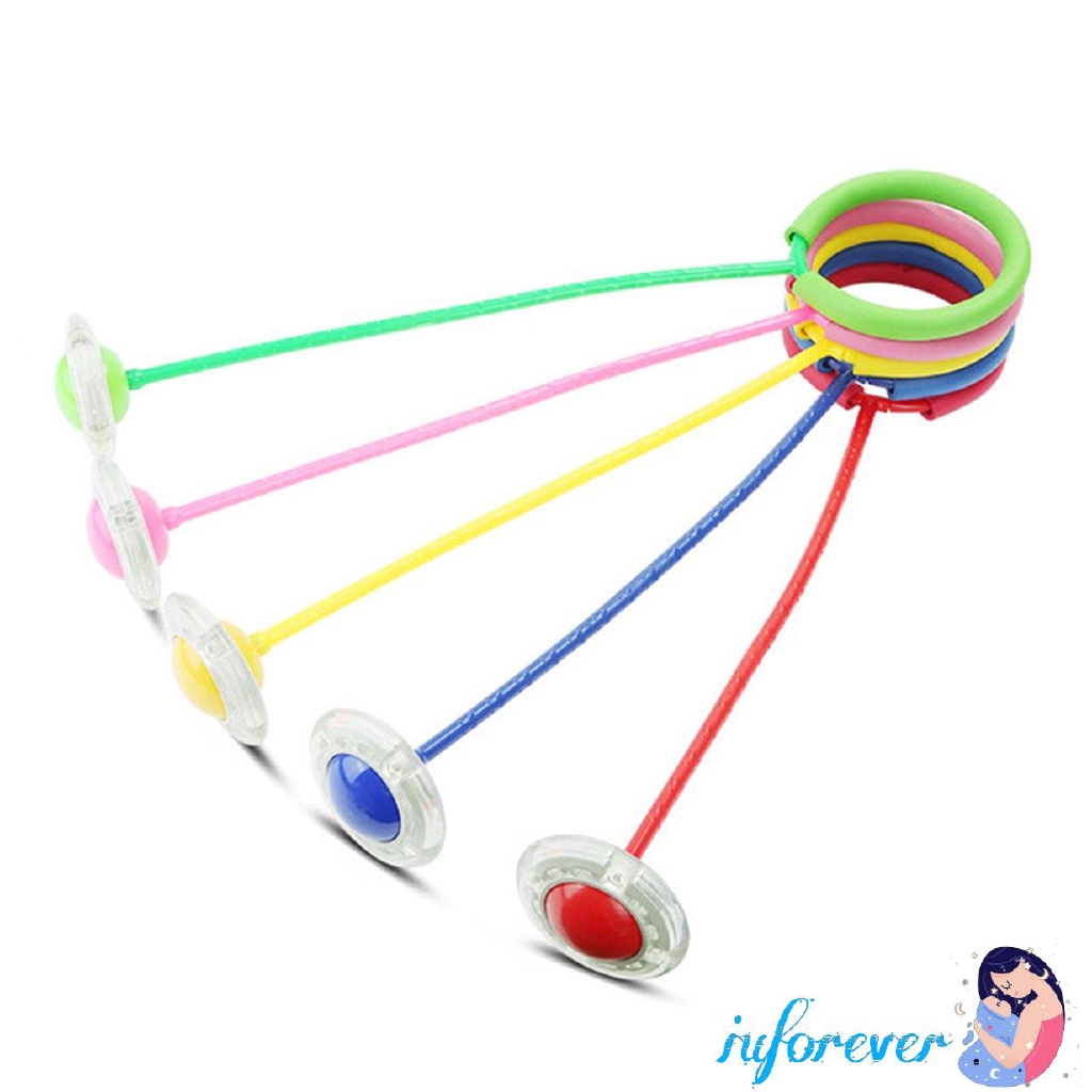 Iu Jump Ball Brinquedo Das Criancas Elastic Flash Jump Pe No Yo Yo Definir Anel Do Pe Luminosa Rotacao Perna Balanco Ane Shopee Brasil