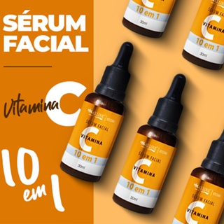 Sérum Facial Vitamina C 10 em 1 Max Love  Lançamento em Oferta na Shopee