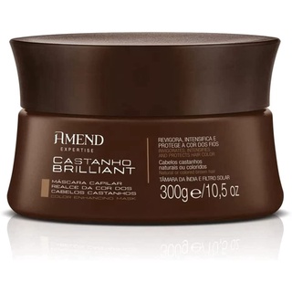 Máscara capilar Realce da Cor Castanho Amend - 300g