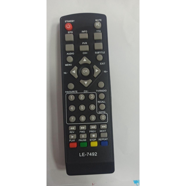 Controle Remoto  Conversor Digital le-7492 Generico em Oferta na Shopee