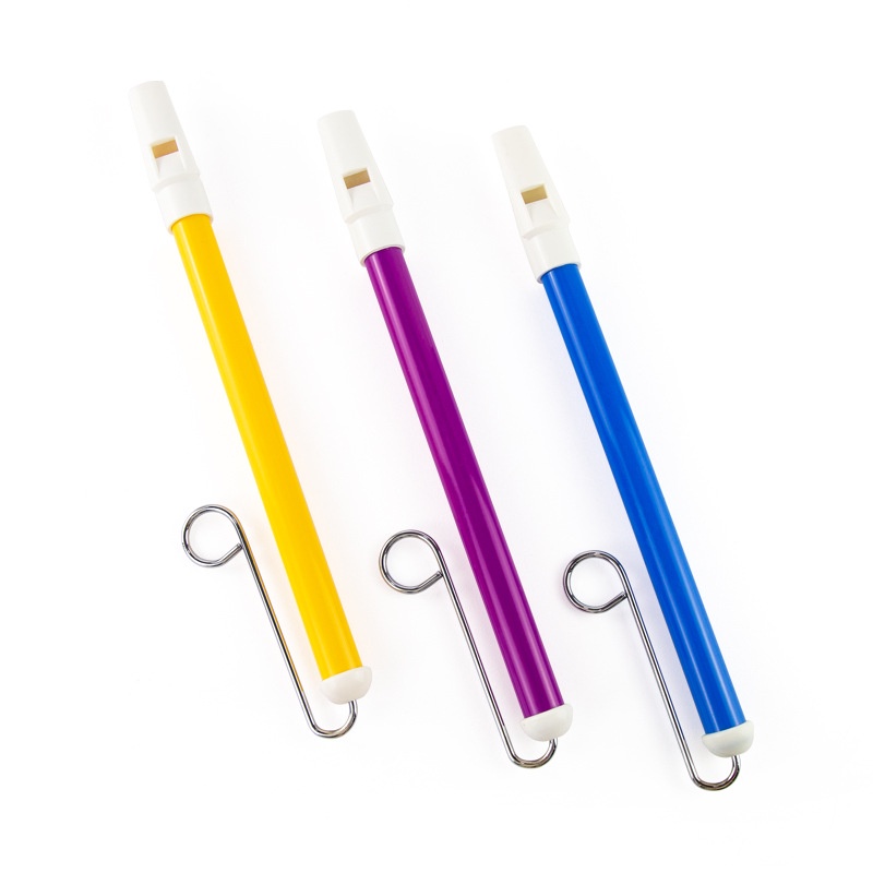 slide whistle apito deslizante Yoyo Flauta Tie Rod Slide Apito Durável Pequeno Instrumento Musical Piccolo