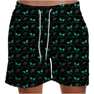 Short Masculino Tactel Et Praia Estampado Elastano Várias Estampas Sh16