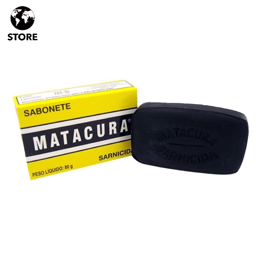 Sabonete Matacura Sarnicida e Anti-Pulgas 80g para cachorro ou gato.