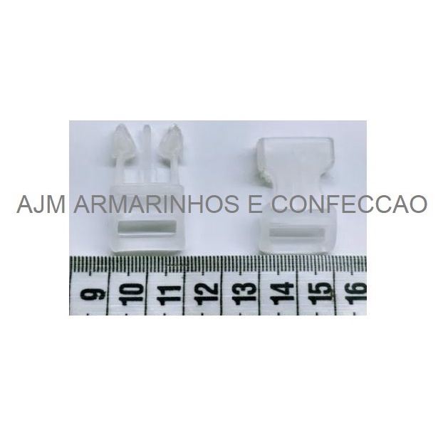 2 Fechos Engate Rápido 15mm Transparente Para Alça De 15mm em Oferta na Shopee