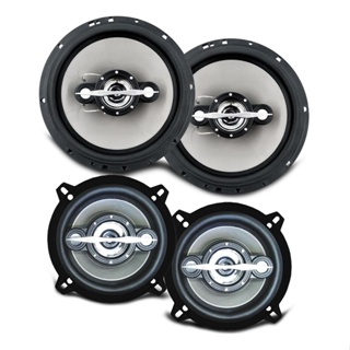Kit 4 Alto Falante Som Automotivo Carro 6 E 5 Leson 280w em Oferta na Shopee