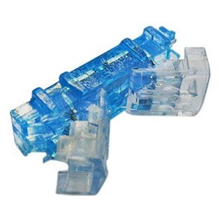 5 unidades Conector Linear com Impregnação 101-E BARGOA Gel Linear Emenda União Junção Fio Interfone