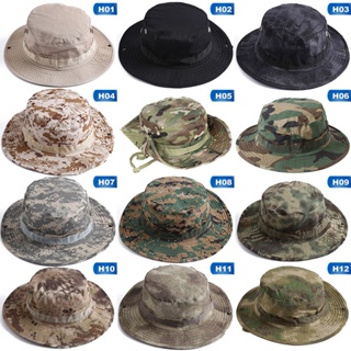 BN Combate Camo Exército Militar Boonie Bush Jungle Sun Hat Chapéu De Pesca Ao Ar Livre GTKI em Oferta na Shopee