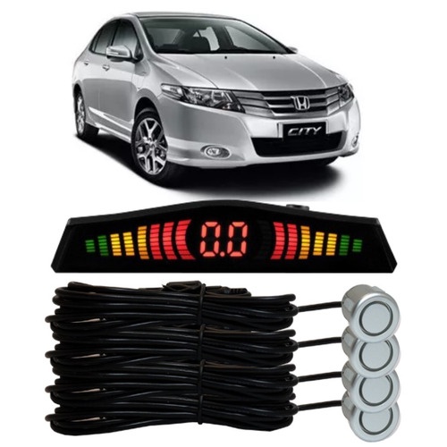 Sensor De Re Estacionamento Prata Honda City 2010... em Oferta na Shopee