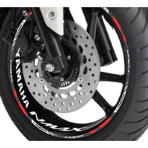 Friso + Adesivo Interno Refletivo D10 Roda Yamaha Nmax 160