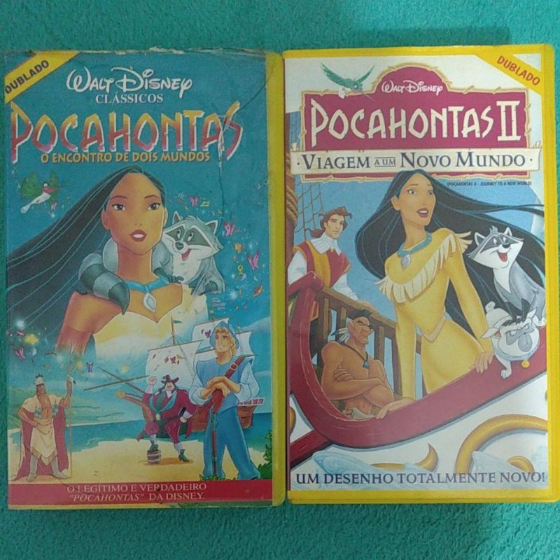 Lote Vhs Pocahontas Shopee Brasil