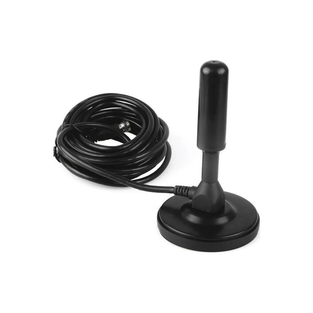 Antena Digital Hd Interna E Externa 3,5dbi 4,3m De Cabo