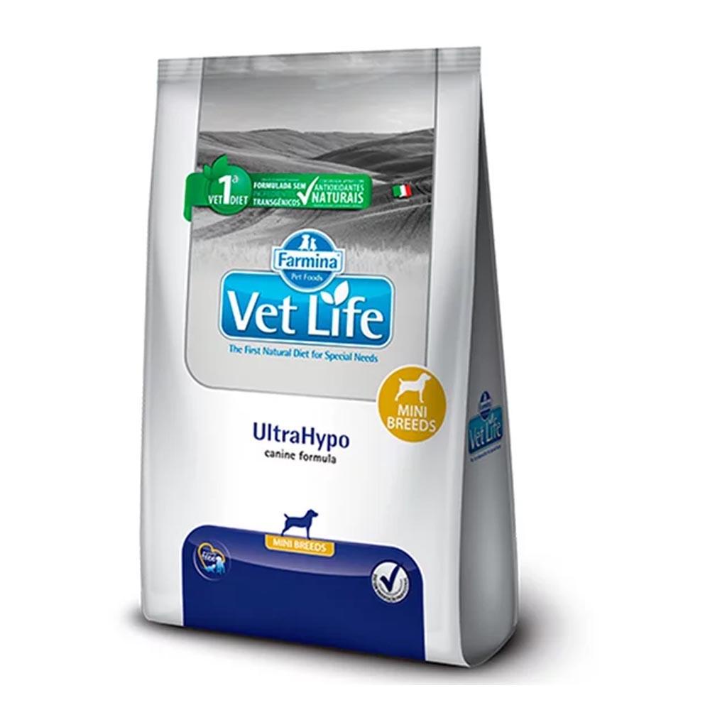 Racao Vet Life Caes Ultrahypo Mini - 10,1kg