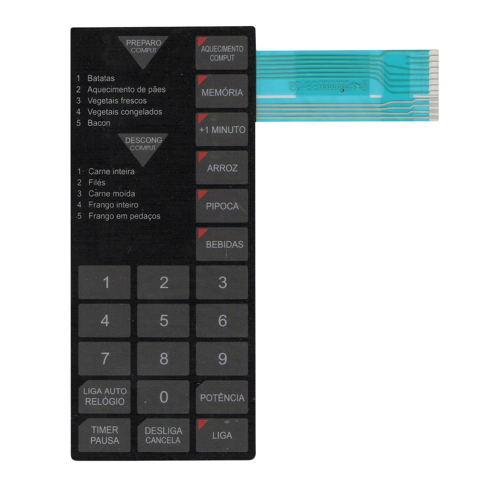 MEMBRANA MICRO-ONDAS COMPATÍVEL COM SHARP RB4A23 RB 4A33