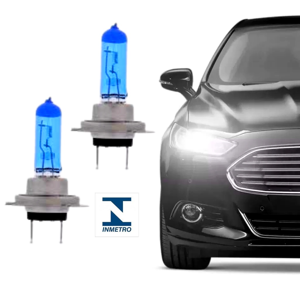 Par Lampada para faróis H1 H3 H4 H7 H11 H16 H27 HB3 HB4 Super Branca Efeito Xenon 8500k em Oferta na Shopee
