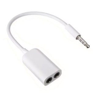 Cabo Adaptador Duplicador 3,5mm Fone De Ouvido 2 Saídas P2 em Oferta na Shopee