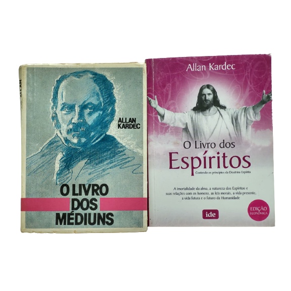 02 Livros O Livro Dos Médiuns E Livro Dos Espíritos