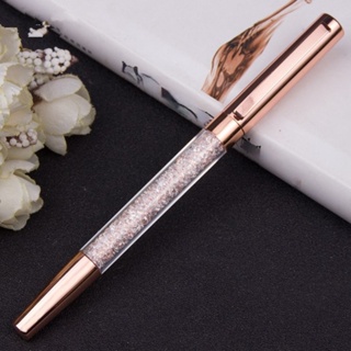 1 Pedaço De Metal Gel Caneta Escola De Abastecimento Rose Gold Clip Diamante Cristal Luxo Estoque Pronto Papelaria em Oferta na Shopee