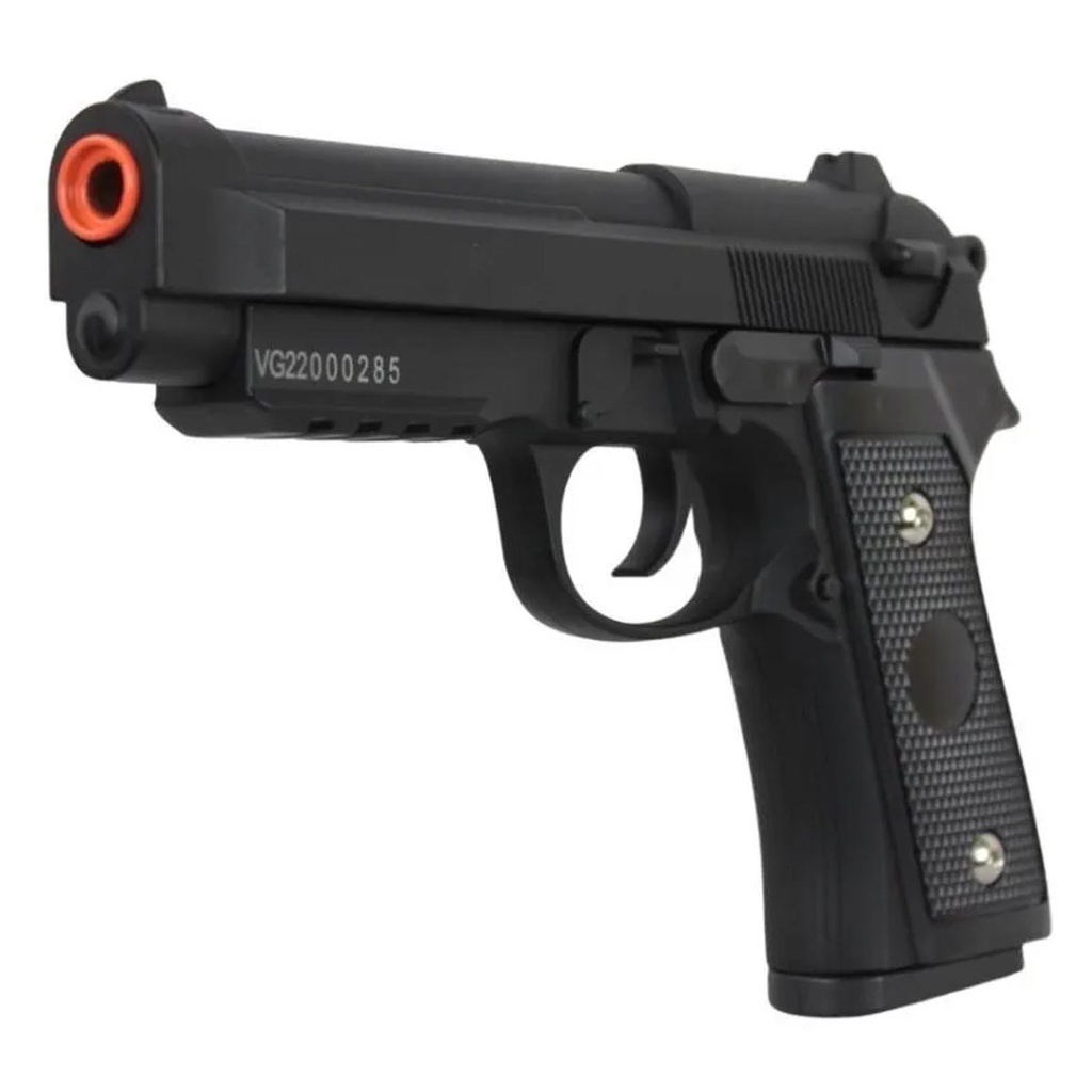 Pistola Airsoft Full Metal Vigor Spring Pt92 V22 6mm | Shopee Brasil