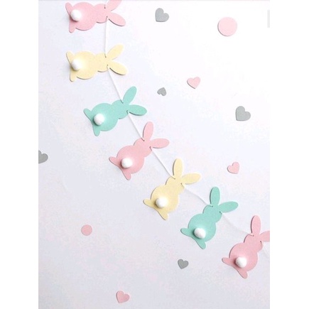 Varal de Coelhos - kit de 2 varais em Oferta na Shopee