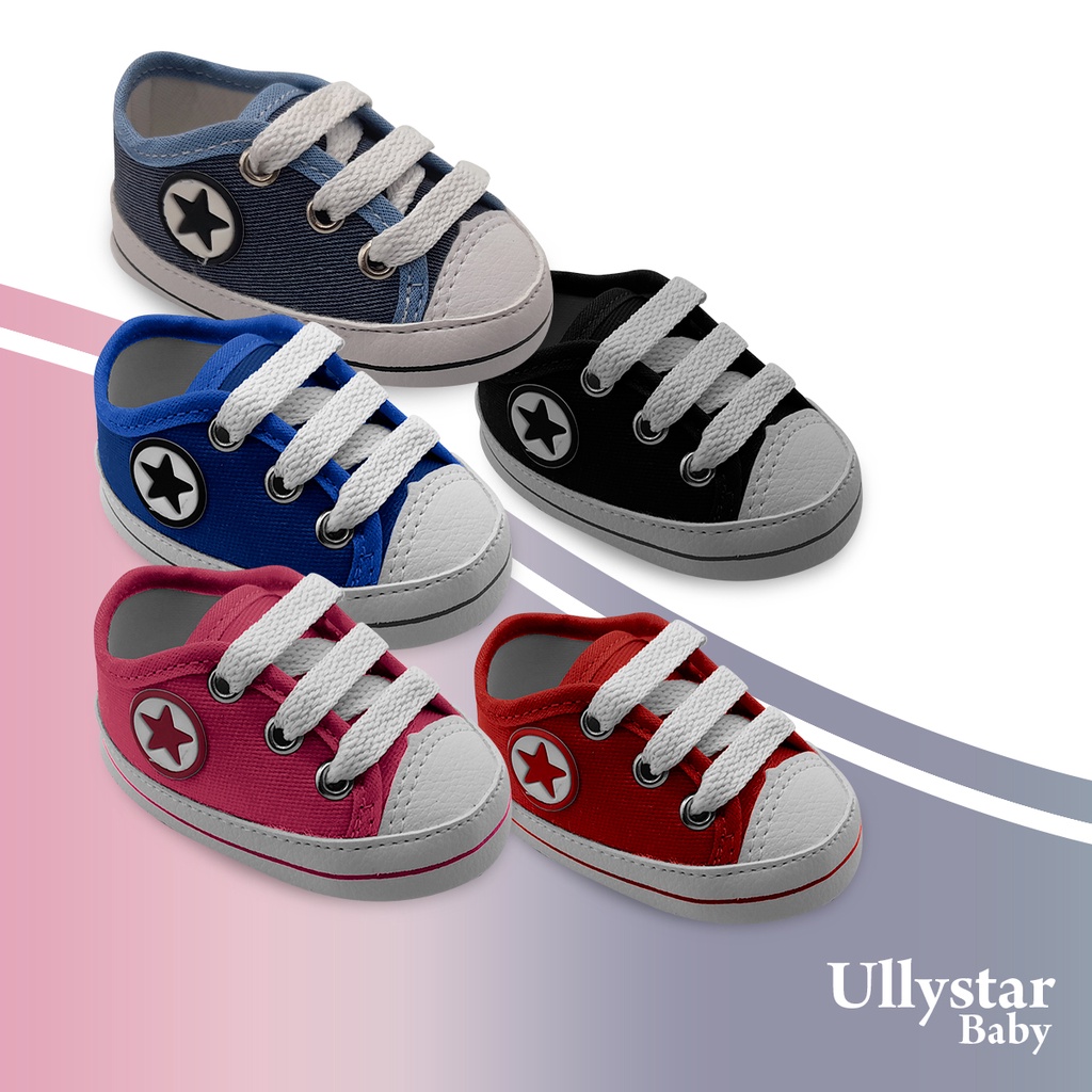 Sapatinho de bebê recém nascido estrela em Oferta na Shopee