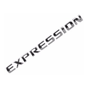 Emblema Expression Vectra - Meriva - Zafira - Chevrolet