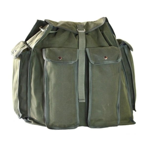 Bolsa Mochila Mochilão Gigante Em Lona De Caminhão Encerada - 60 Litros