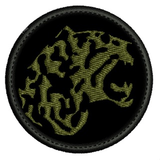 Patch bordado 6,5cm onça pintada carrapicho=fecho de contato p costurar, termocolante pantera negra em Oferta na Shopee