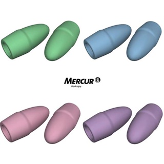 Borracha Ponteira Colorida Mercur em Oferta na Shopee