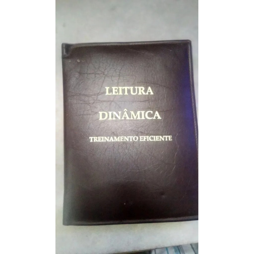 Livro Curso De Leitura Dinâmica com fita K7