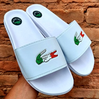 Chinelo Slide Masculino LCT Branco FRETE GRÁTIS Envio Imediato Lançamento Feminino