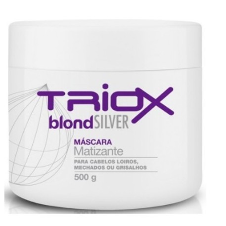 Mascara Matizante Blond Silver 500g Triox