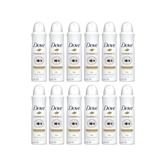 KIT DOVE DESODORANTE INVISIBLEDRY AEROSOL 150ML 12 UNIDADES