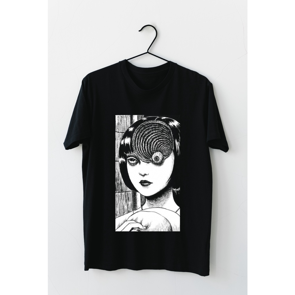 Camiseta Junji Ito Uzumaki Shopee Brasil