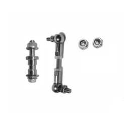 Kit Parafusos + Adaptador Tira Folga Pedal de Câmbio Eixo Pino Porcas Arruelas Honda CG 150 Sport 2005 a 2008