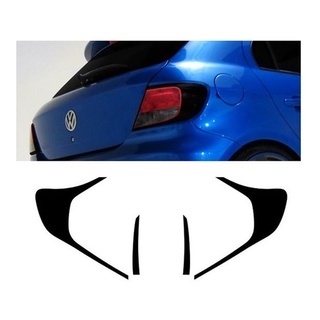 Par Adesivo Lanterna Mascara Negra Gol G5 09 2010 2011 2012
