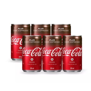 Kit Latas Refrigerante Coca Cola Com Cafe Espresso Fardo Ml Shopee Brasil