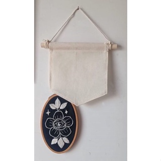 Flâmula de algodão lisa tam. P pronta para usar bordado e pintura em Oferta na Shopee