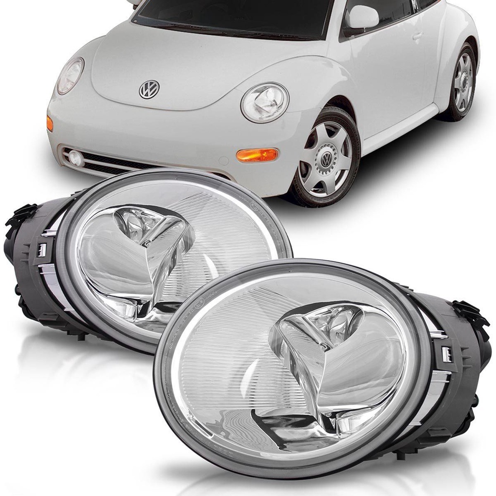 Par Farol New Beetle 98 99 2000 2001 2002 2003 2004 2005 Cromado