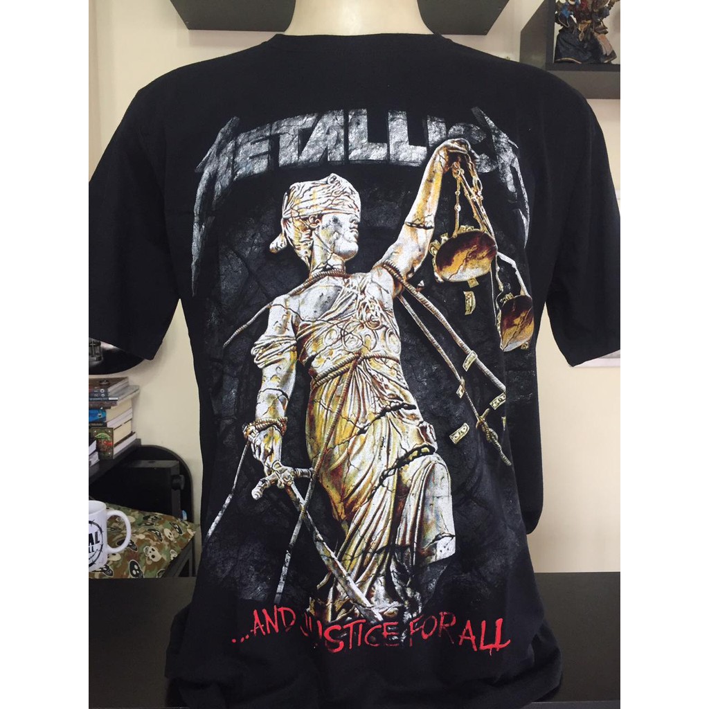 Camiseta Metallica And Justice For All