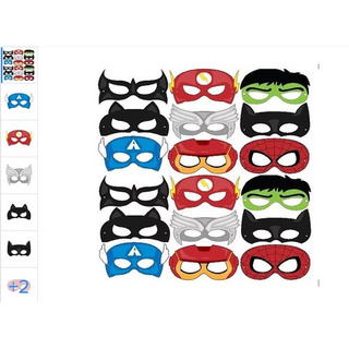 50 Máscara Herois Aranha