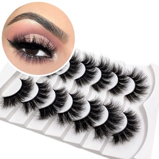 5 Pares Cílios 3d mink piglet G800/G802/G803/G805/G806/G811