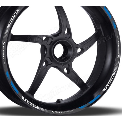 Friso Adesivo Refletivo D3 Roda Moto Kawasaki Versys 1000