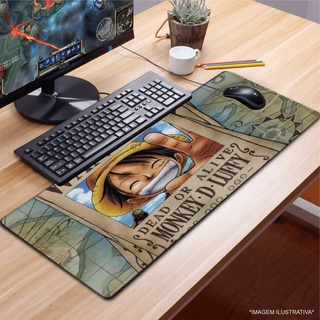 Mouse Pad Gamer 65x32 cm Anime One Piece 409