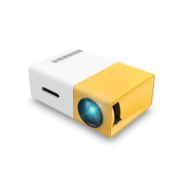 Mini Projetor De Brinquedo Infantil YG300 Com led Portátil/Pequeno Hd 1080p