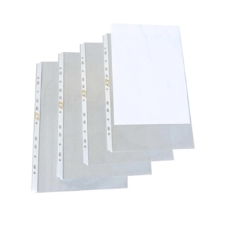Envelope Plástico A4 11 Furos 0,8mm Pacote Com 100 em Oferta na Shopee