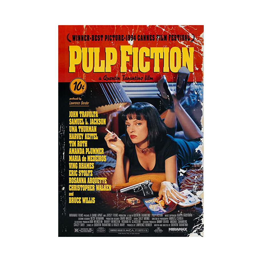 DVD Pulp fiction - Tempo de violência