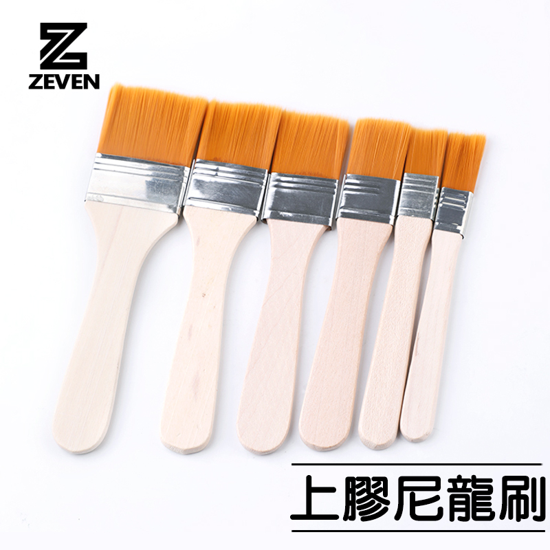 Escova de cerdas de Nylon artesanal couro arte pincel faça você mesmo em Oferta na Shopee