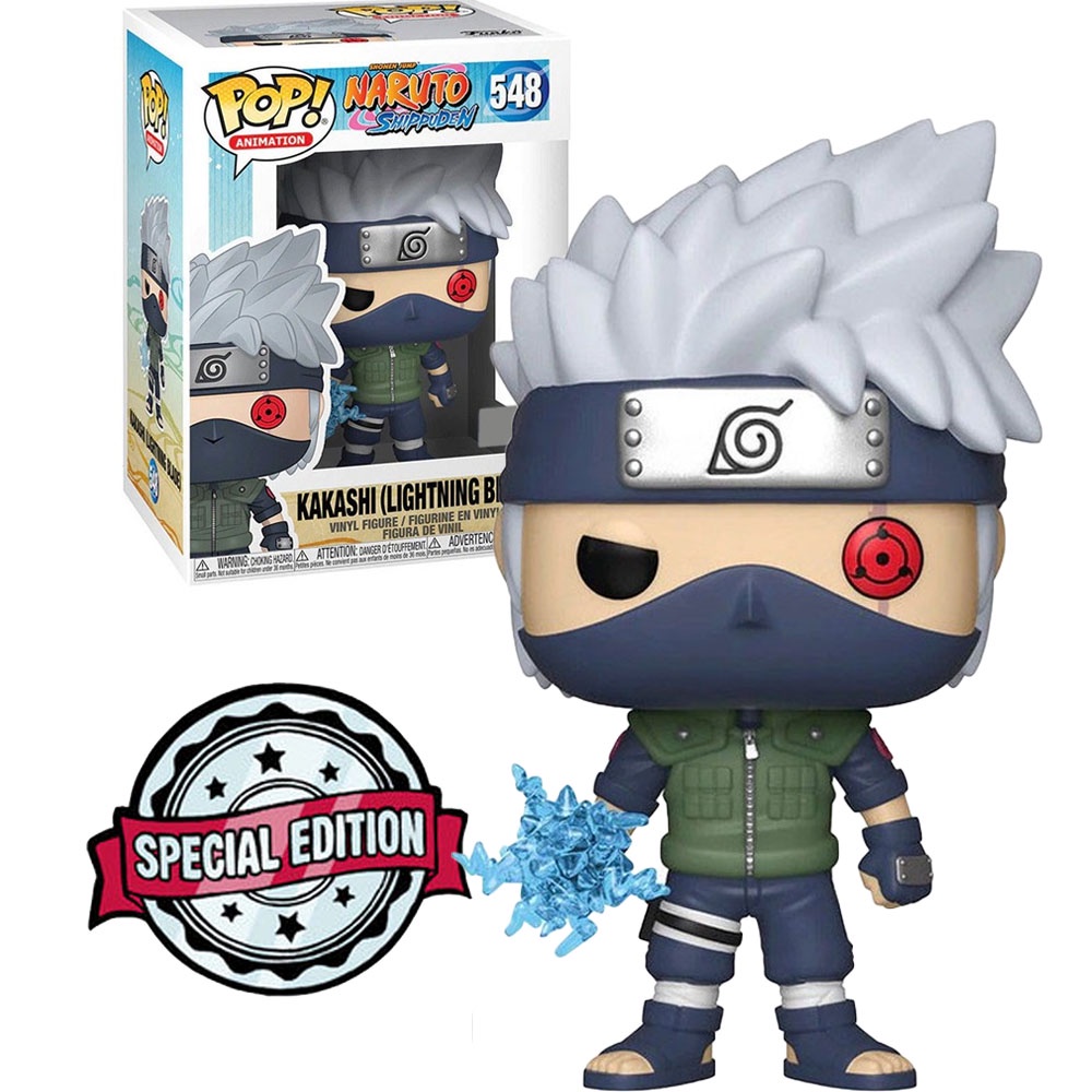 Funko Pop Naruto Kakashi Lightning Blade Exclusive 548 Novo Original